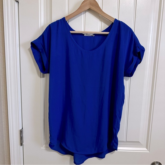 Pleione women’s blouse small‎ blue - Picture 2 of 7